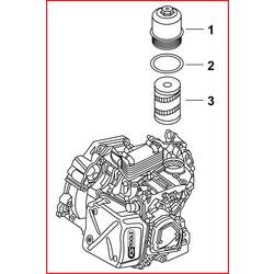 KS Tools 150.9202 1/2 klíč k olejovému filtru pro výměnu oleje z DSG převodovky pro motory Common Rail, krátký, 24 mm