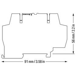 WAGO 859-302 reléová svorkovnice , 5 V/DC, 5 A, 1 přepínací kontakt, 1 ks