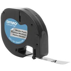 DYMO LT Barva pásky: stříbrná (metalíza) Barva písma: černá 12 mm 4 m S0721730