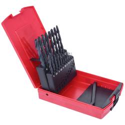 KS Tools 330.1620 3301620 HSS-R sada spirálových vrtáku do kovu 1 mm, 1.5 mm, 2 mm, 2.5 mm, 3 mm, 3.5 mm, 4 mm, 4.5 mm, 5 mm, 5.5 mm, 6 mm, 6.5 mm, 7 mm, 7.5