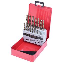 KS Tools 330.3610 3303610 HSS-G-Co 5 sada spirálových vrtáku do kovu 1 mm, 1.5 mm, 2 mm, 2.5 mm, 3 mm, 3.5 mm, 4 mm, 4.5 mm, 5 mm, 5.5 mm, 6 mm, 6.5 mm, 7 mm,