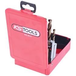 KS Tools 330.3610 3303610 HSS-G-Co 5 sada spirálových vrtáku do kovu 1 mm, 1.5 mm, 2 mm, 2.5 mm, 3 mm, 3.5 mm, 4 mm, 4.5 mm, 5 mm, 5.5 mm, 6 mm, 6.5 mm, 7 mm,