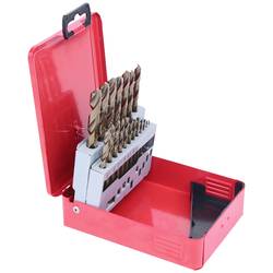 KS Tools 330.3610 3303610 HSS-G-Co 5 sada spirálových vrtáku do kovu 1 mm, 1.5 mm, 2 mm, 2.5 mm, 3 mm, 3.5 mm, 4 mm, 4.5 mm, 5 mm, 5.5 mm, 6 mm, 6.5 mm, 7 mm,