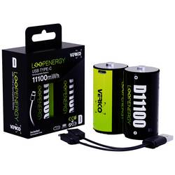Verico LoopEnergy akumulátor velké mono D Li-Ion 7400 mAh 1.5 V 2 ks