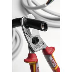 NWS 043-69-VDE-210 VDE kabelové nůžky Vhodné pro (odizolační technika) hliníkový a měděný kabel, jedno- a vícežilový 25 mm 70 mm²
