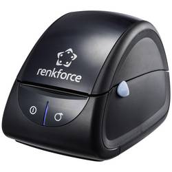 Renkforce RF-5469250 tiskárna štítků termální s přímým tiskem 203 x 203 dpi Šířka etikety (max.): 85 mm USB, RS-232
