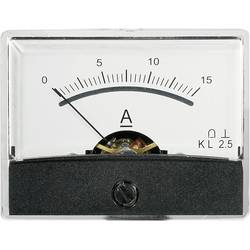 Analogové panelové měřidlo VOLTCRAFT AM-60X46/15A/DC 15 A