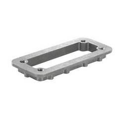 HDC enclosures, Size: 8, Protection degree: IP 68, , Screw plug, Standard HDC 24B XXL MOUNT FRAME Weidmüller Množství: 1 ks protirámeček