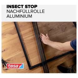tesa 55141-00-01 Insect Stop Aluminium Ersatrolle mřížka na mouchy náhradní role Vhodný pro značku (odpuzovače) Tesa Tesa Fliegengitter 1 ks