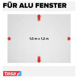 tesa 55141-00-01 Insect Stop Aluminium Ersatrolle mřížka na mouchy náhradní role Vhodný pro značku (odpuzovače) Tesa Tesa Fliegengitter 1 ks
