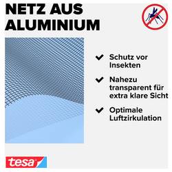 tesa 55141-00-01 Insect Stop Aluminium Ersatrolle mřížka na mouchy náhradní role Vhodný pro značku (odpuzovače) Tesa Tesa Fliegengitter 1 ks