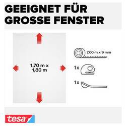 tesa COMFORT 55914-00020-00 síť proti hmyzu (š x v) 1800 mm x 1700 mm bílá 1 ks