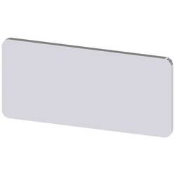 Siemens 3SU1900-0AC81-0AA0 3SU19000AC810AA0 štítek s popisem nacvakávací (d x š) 27 mm x 12.5 mm žádný stříbrná 10 ks Piece