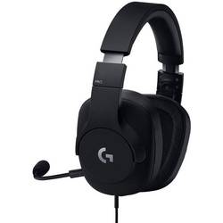 Logitech Gaming G Pro X Headset uzavřená (Over Ear) kabelová 7.1 Surround černá Redukce šumu mikrofonu, Potlačení hluku regulace hlasitosti, Vypnutí zvuku