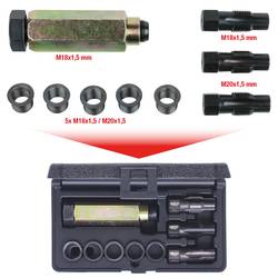 KS Tools 150.5090 Sada pro opravu sond THREADfix M18x1,5 pro lambda sondy, 9 ks