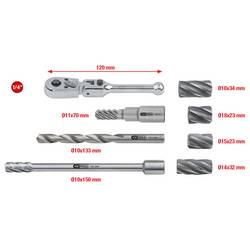 KS Tools 150.2410 1/4 třecí sada Master ABS senzorů, 8 ks