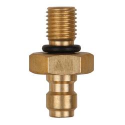 KS Tools 150.2650 Adaptér M8x1,0 s vnějším závitem a 1/4 přípojka na hadici s těsnicím kroužkem