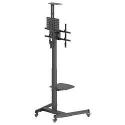SpeaKa Professional SP-TVC-1300 TV kolečkový vozík 94,0 cm (37) - 190,5 cm (75) podlahový stojan, Formát na šířku, Formát na výšku, otočný, naklápěcí,