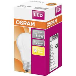 OSRAM HOMELIGHTING 4058075122529 LED Energetická třída (EEK2021) F (A - G) E27 klasická žárovka 10 W = 75 W teplá bílá (Ø x d) 60 mm x 113 mm 1 ks
