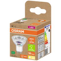 OSRAM HOMELIGHTING 4099854071713 LED Energetická třída (EEK2021) A (A - G) GU10 žárovka 2 W = 50 W teplá bílá (Ø x v) 50 mm x 50 mm 1 ks