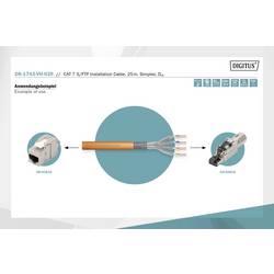 Digitus DK-1743-VH-025 DK-1743-VH-025 instalační kabel, CAT 7, S/FTP, 25 m