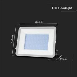 V-TAC VT-44300-B 10031 LED reflektor Energetická třída (EEK2021): F (A - G) 300 W Barvy světla (LED svítidlo): neutrální bílá