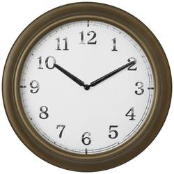 TFA Dostmann 60.3066.53 Quartz outdoorové hodinky 38.7 cm x 52 mm , mosaz, odolné proti stříkající vodě , velký displej