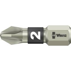 Wera 05071021001 3855/1 TS PZ 2 X 25 MM křížový bit Pohon (šroubovák): 1/4 (6,3 mm) Typ zakončení: křížový PZ PZ 2 25 mm
