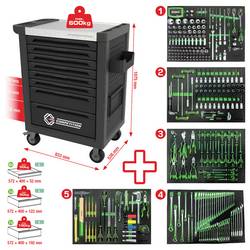 KS Tools COMPETITION dílenský vozík Barva: černá