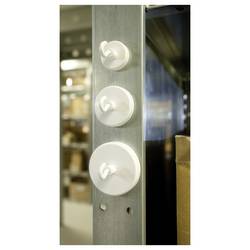 magnetoplan magnet s háčkem bílá 10 ks 52636S10