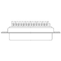 Molex 1731100111 D-SUB zásuvka 1 ks