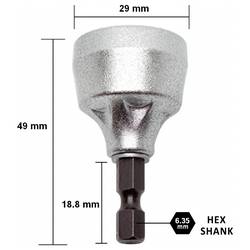 TOOLCRAFT TO-6394482 Odhrotovač bit 1 ks