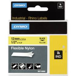 DYMO IND RHINO S0718080 Barva pásky: žlutá Barva písma:černá 12 mm 3.5 m