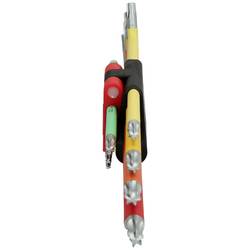 KS Tools 151.4530 TX sada klíčů T 10, T 15, T 20, T 25, T 27, T 30, T 40, T 45, T 50 9dílná