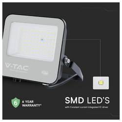 V-TAC 232166 venkovní LED reflektor Energetická třída (EEK2021): D (A - G) 50 W Barvy světla (LED svítidlo): denní bílá