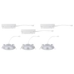 Paulmann 92256 Aumus LED vestavné svítidlo, LED, 5 W, chrom (matný)