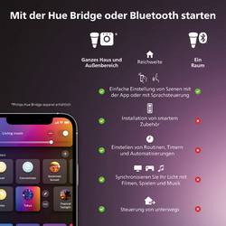 Philips Hue Hue LED žárovka 8719514491649 Energetická třída (EEK2021): G (A - G) Hue White & Color Ambiance GU5.3 vícebarevný
