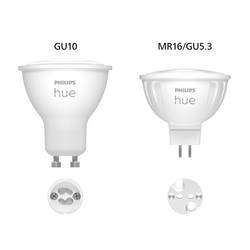 Philips Hue Hue LED žárovka 8719514491649 Energetická třída (EEK2021): G (A - G) Hue White & Color Ambiance GU5.3 vícebarevný
