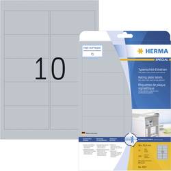 Herma 4223 typové štítky 96 x 50.8 mm poylesterová fólie stříbrná 250 ks trvalé laserová tiskárna, kopírka, ruční popis