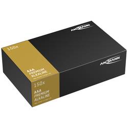 Ansmann 1501-0026-510 mikrotužková baterie AAA alkalicko-manganová 1.5 V 150 ks