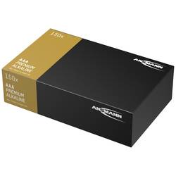 Ansmann 1501-0026-510 mikrotužková baterie AAA alkalicko-manganová 1.5 V 150 ks