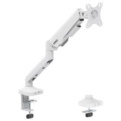 SpeaKa Professional SP-MM-1030 držák na stůl pro monitor 1 Displej: (s) 43,2 cm (17) - 101,6 cm (40) bílá nastavitelná výška, naklápěcí, nakláněcí