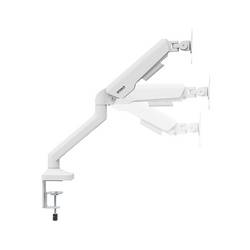 SpeaKa Professional SP-MM-1030 držák na stůl pro monitor 1 Displej: (s) 43,2 cm (17) - 101,6 cm (40) bílá nastavitelná výška, naklápěcí, nakláněcí