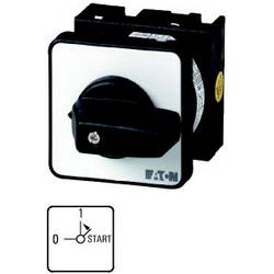 Eaton 022248 T0-1-15511/EZ spínač ZAP/VYP pro čelní upevnění otočný přepínač černá 1 x 90 ° 1 ks Piece