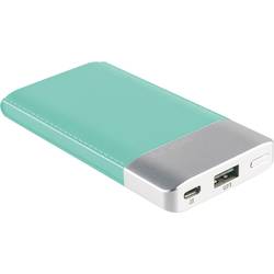 RealPower PB-4000 powerbanka Li-Pol, 4000 mAh, modrá, Indikátor stavu