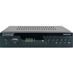Schwaiger DSR500HD satelitní HD přijímač přední USB slot počet tunerů: 1