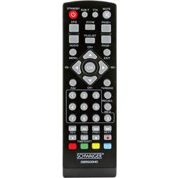 Schwaiger DSR500HD satelitní HD přijímač přední USB slot počet tunerů: 1