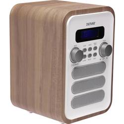 Denver DAB-48 111111000480 kuchyňské rádio, FM, DAB+, Bluetooth, vč. dálkového ovládání, bílá