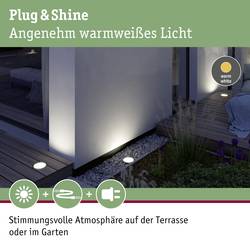 Paulmann EBL Wallwasher 94669 Osvětlovací systém Plug&Shine LED nástavbové svítidlo na zem LED teplá bílá antracitová
