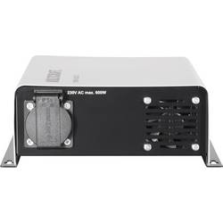 VOLTCRAFT měnič napětí SWD-600/12, 600 W, 12 V/DC -> 230 V/AC, dálkově zapínatelný